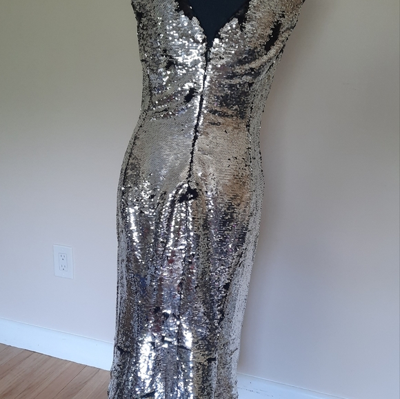 Eva Mendes sparkling dress small